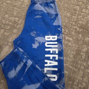 Tie Dye Blue Buffalo Sweatpants Revamped New York
